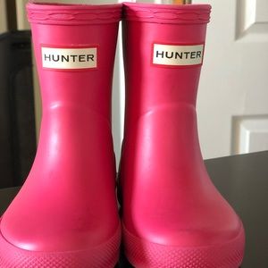 Pink Hunter Boots- Toddler